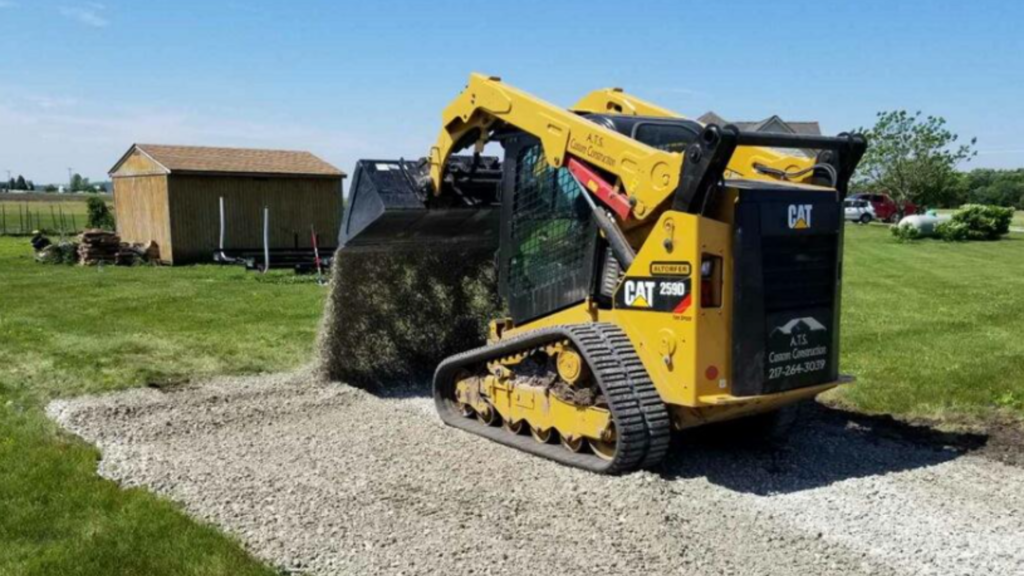 Gravel Pads installation in Parkland, Alberta