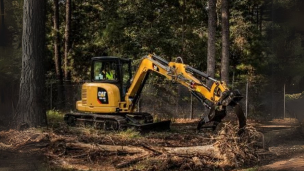 JKT Outdoor Services Ltd. team Clearing land for construction in Parkland, Alberta