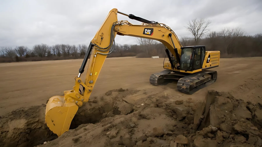 JKT Outdoor Services Ltd. team working on Excavation project in Parkland, Alberta